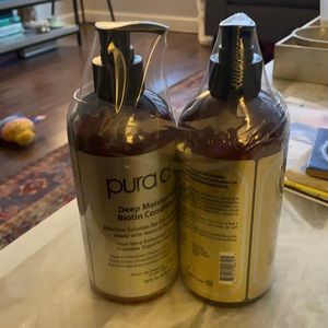 Pura d’or Shampoo and Conditioner